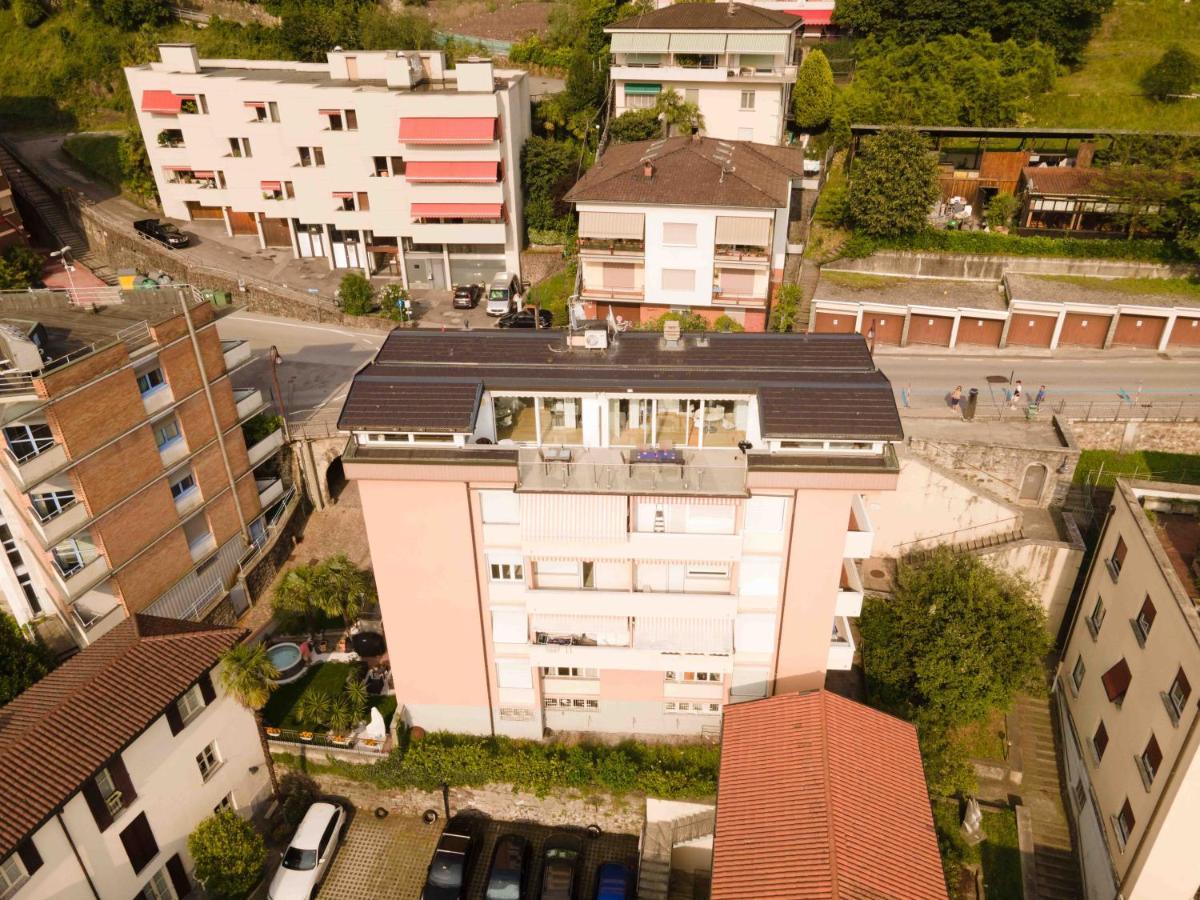 Casa Madlen - Bright Attic With Marvelous View Apartment Campione d'Italia Exterior photo